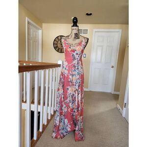 Free People Floral Maxi, Size Small